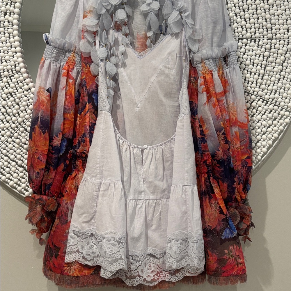 ✨Botanica Mini Dress in Zimmermann's Spring 2021 "Wild Botanica" Collection✨ - Picture 5 of 9